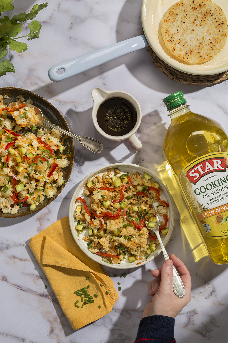 Crispy Rice Salad