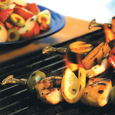 Grilled Chicken Kabobs