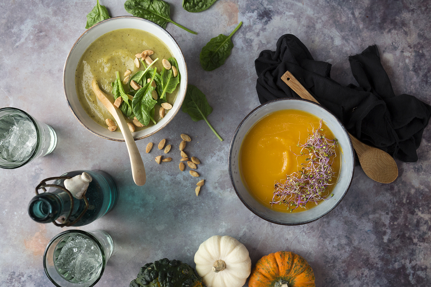 Vegetable soups for kids