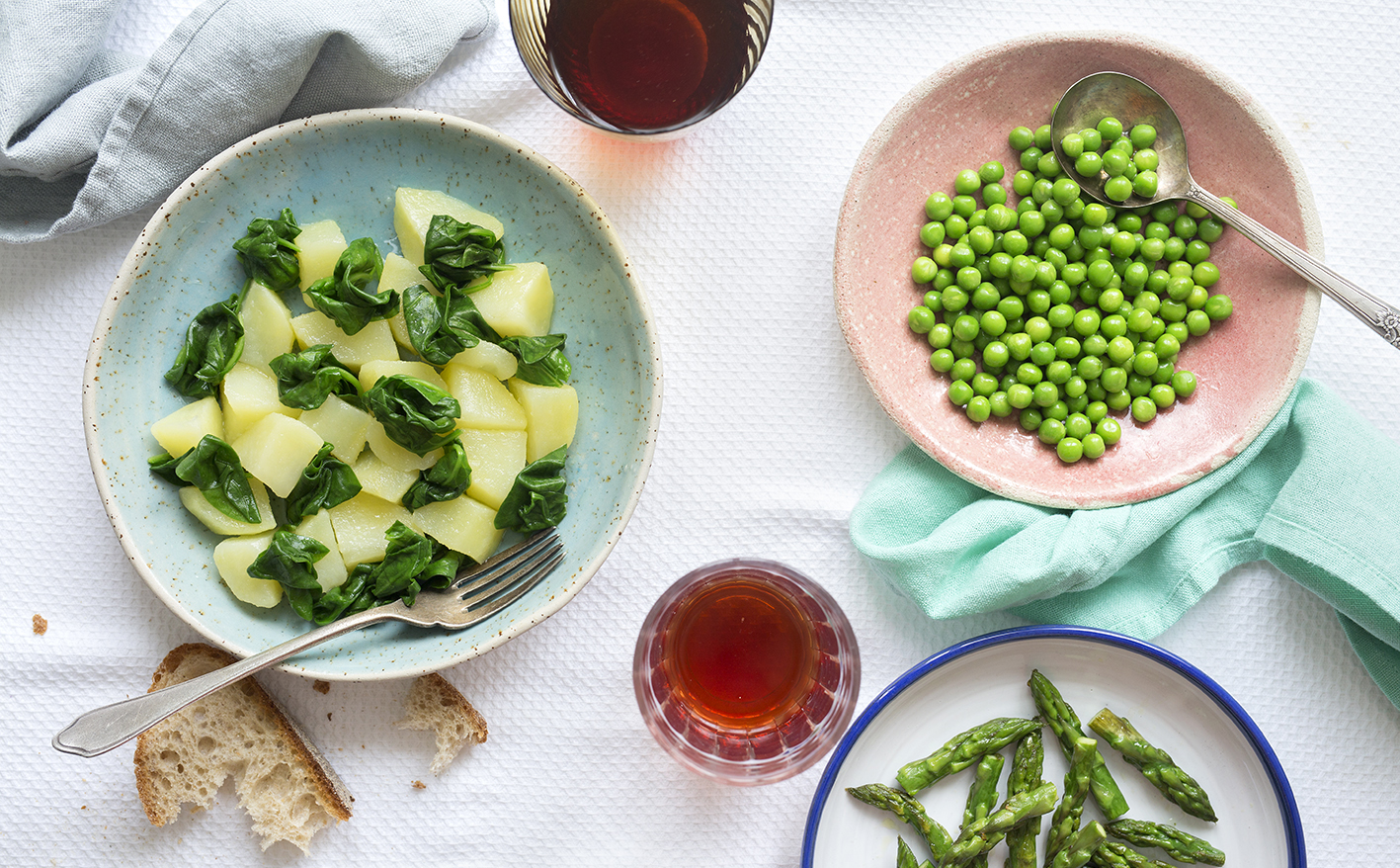 Steamed vegetables only need one extra ingredient: