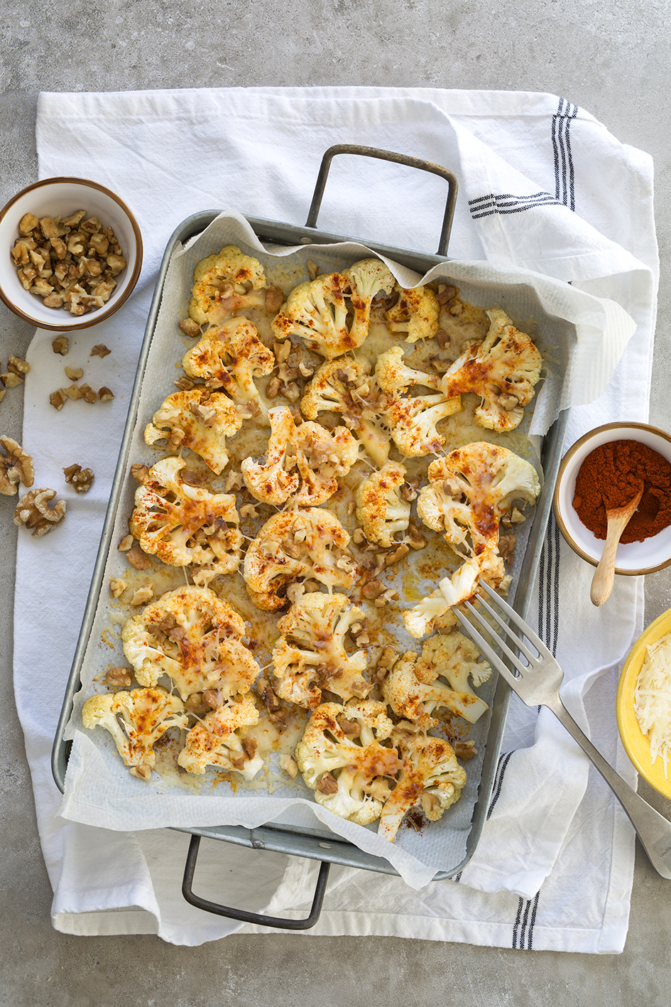 Cauliflower chips