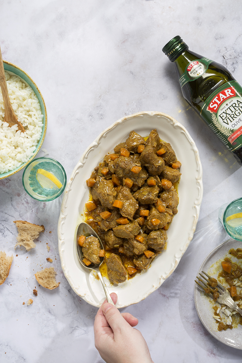 Beef curry