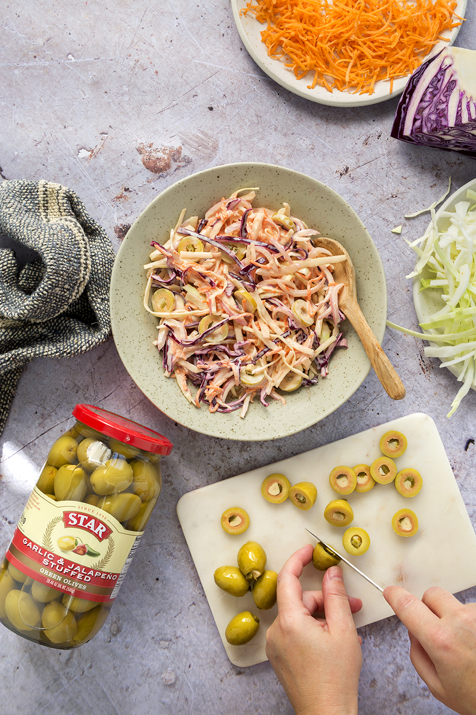 Creamy coleslaw