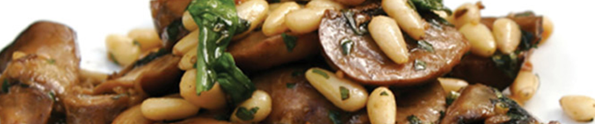 Sautéed Mushrooms on Mixed Salad Greens