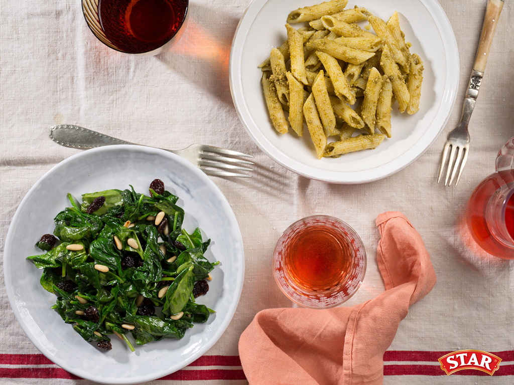 The Perfect Garnish: Nuts and Vegetables
