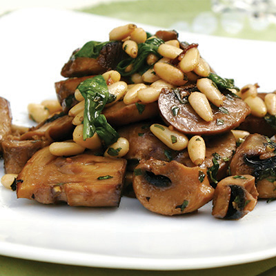 Warm Mushroom Salad