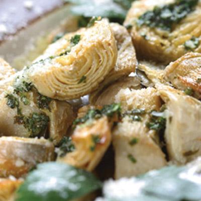 Roasted Artichoke Hearts