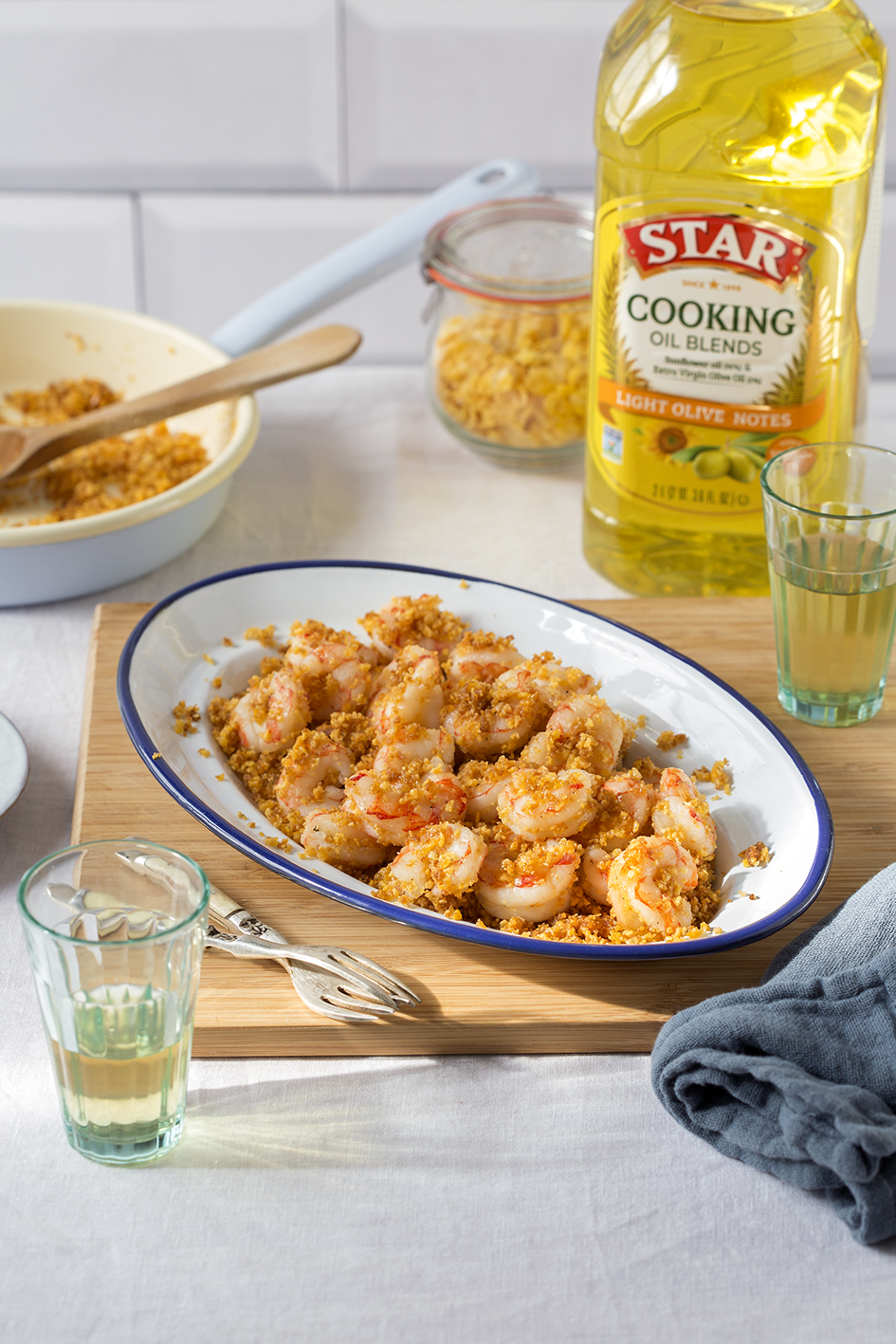 Cereal Prawns