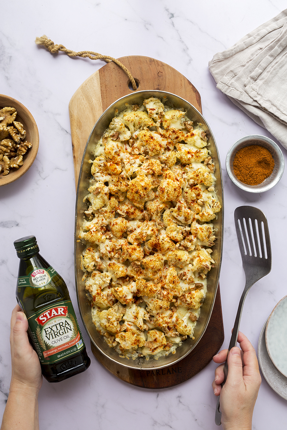 Crispy Roasted Cauliflower