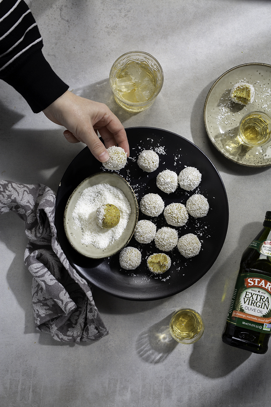 White Chocolate and Pistachio Truffles