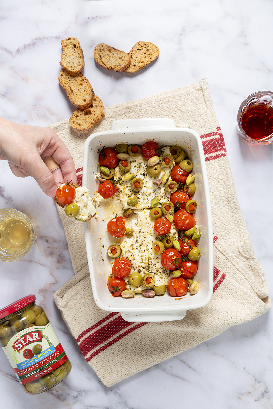Mediterranean Baked Feta