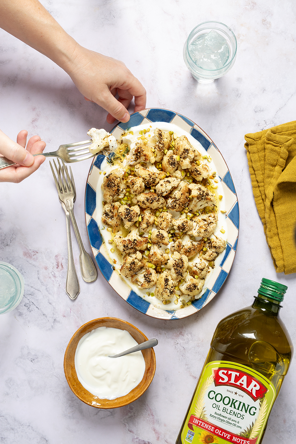 Roasted Cauliflower with Za’atar