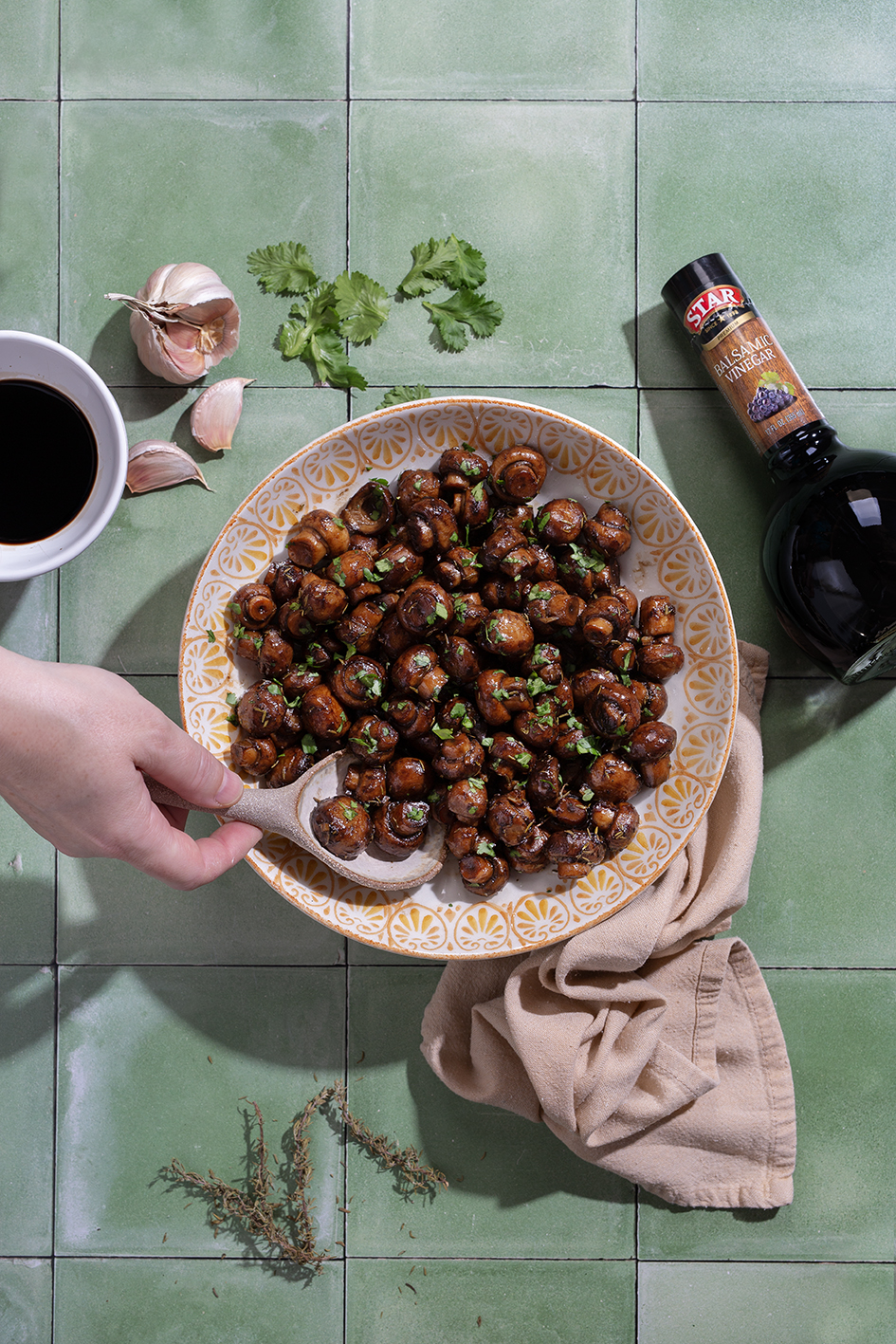 Mushrooms in Balsamic Vinegar
