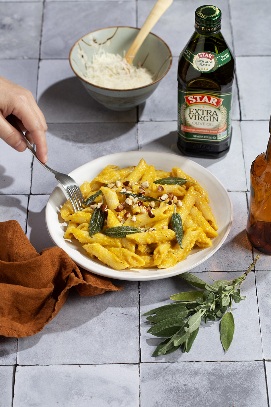 Pasta with Pumpkin and Brown Butter