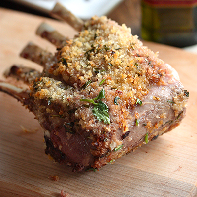 Try this savory Herb Crusted Rack of Lamb recipe for a crispy meal that anyone will love! #STARFineFoods