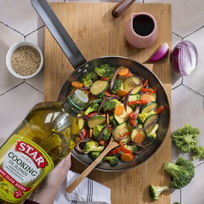 Easy Veggie Stir-Fry in the Wok