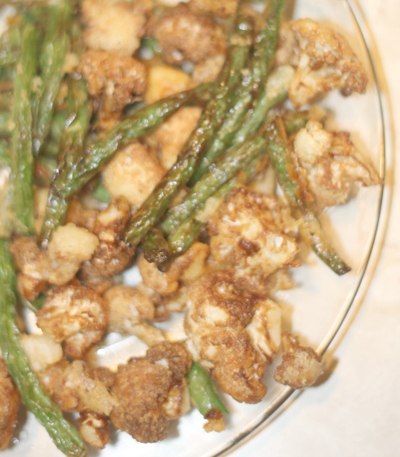 Try this Veggie Fritto Misto recipe that is filled with yummy green beans and cauliflower! #STARFineFoods